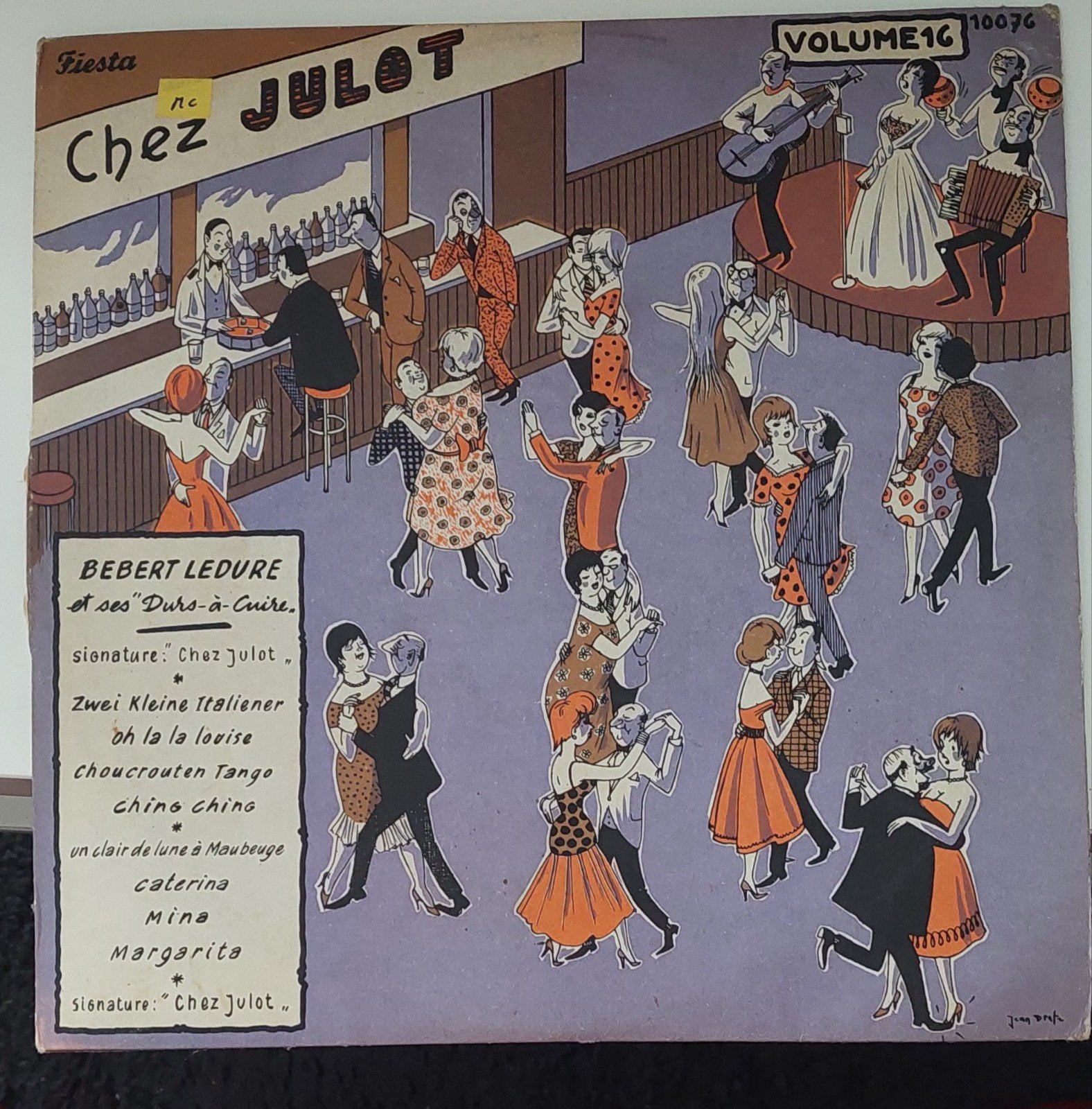 vinyle 33 tours "Chez Julot" volume 16, Collections, Enlèvement ou Envoi, Utilisé, Autres types