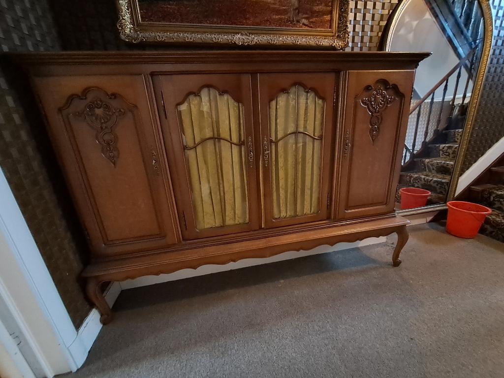 Vintage vitrine kast, Enlèvement