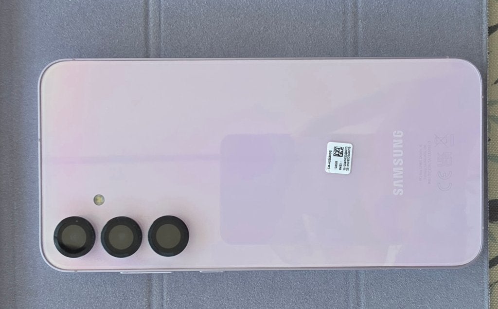 Samsung A55 (aangekocht 2024), Ophalen, Gebruikt, Paars, Zonder simlock