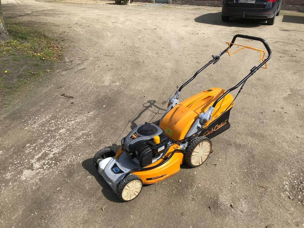 Grasmachine, Tondeuse rotative, 40 à 49 cm, Enlèvement, Sac de ramassage