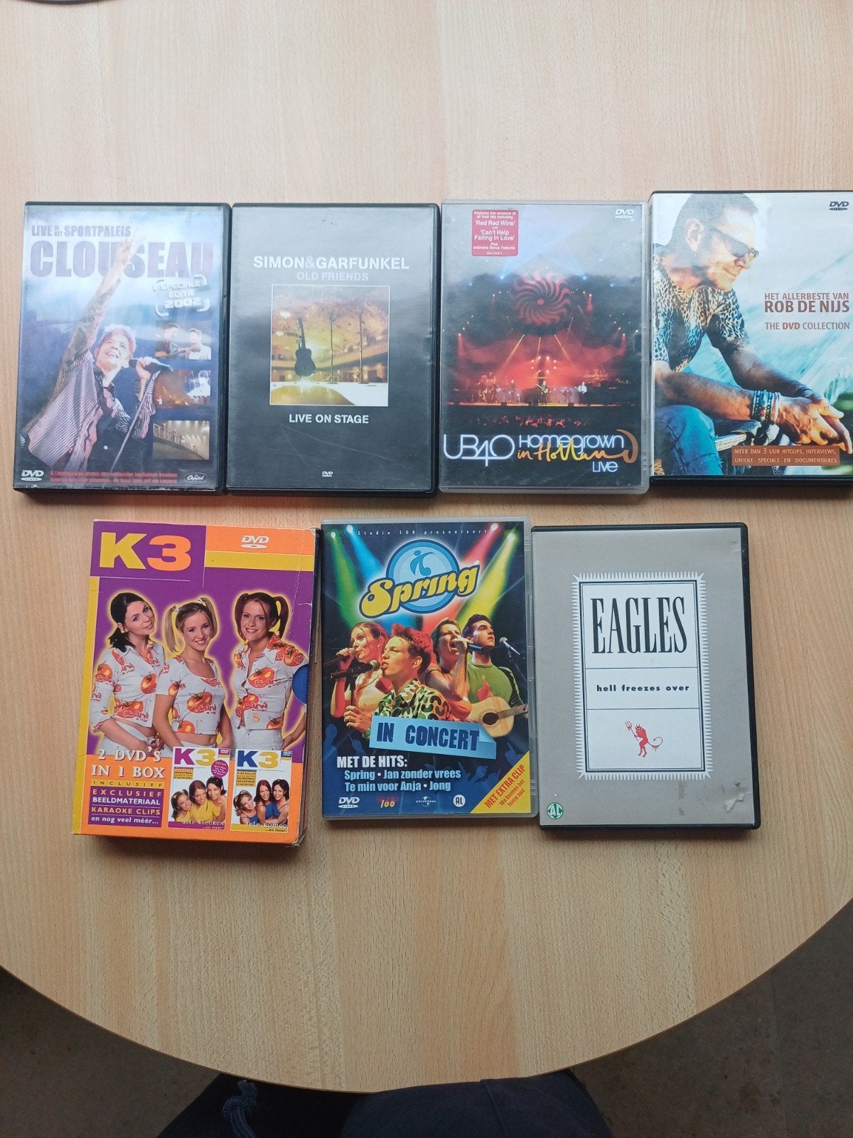 CD, Cd's en Dvd's, Ophalen