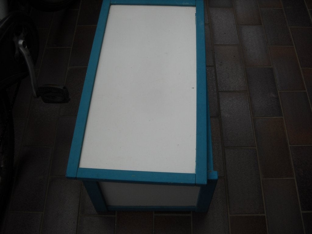 houten speelbak-deksel kan er volledig af-ikea, Kinderen en Baby's, Ophalen, Gebruikt