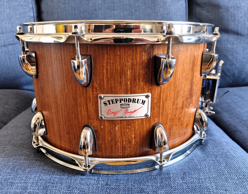Caisse claire 14x8 stave bamboo SteppoDrum Custom, Musique & Instruments, Enlèvement ou Envoi, Comme neuf, Autres marques
