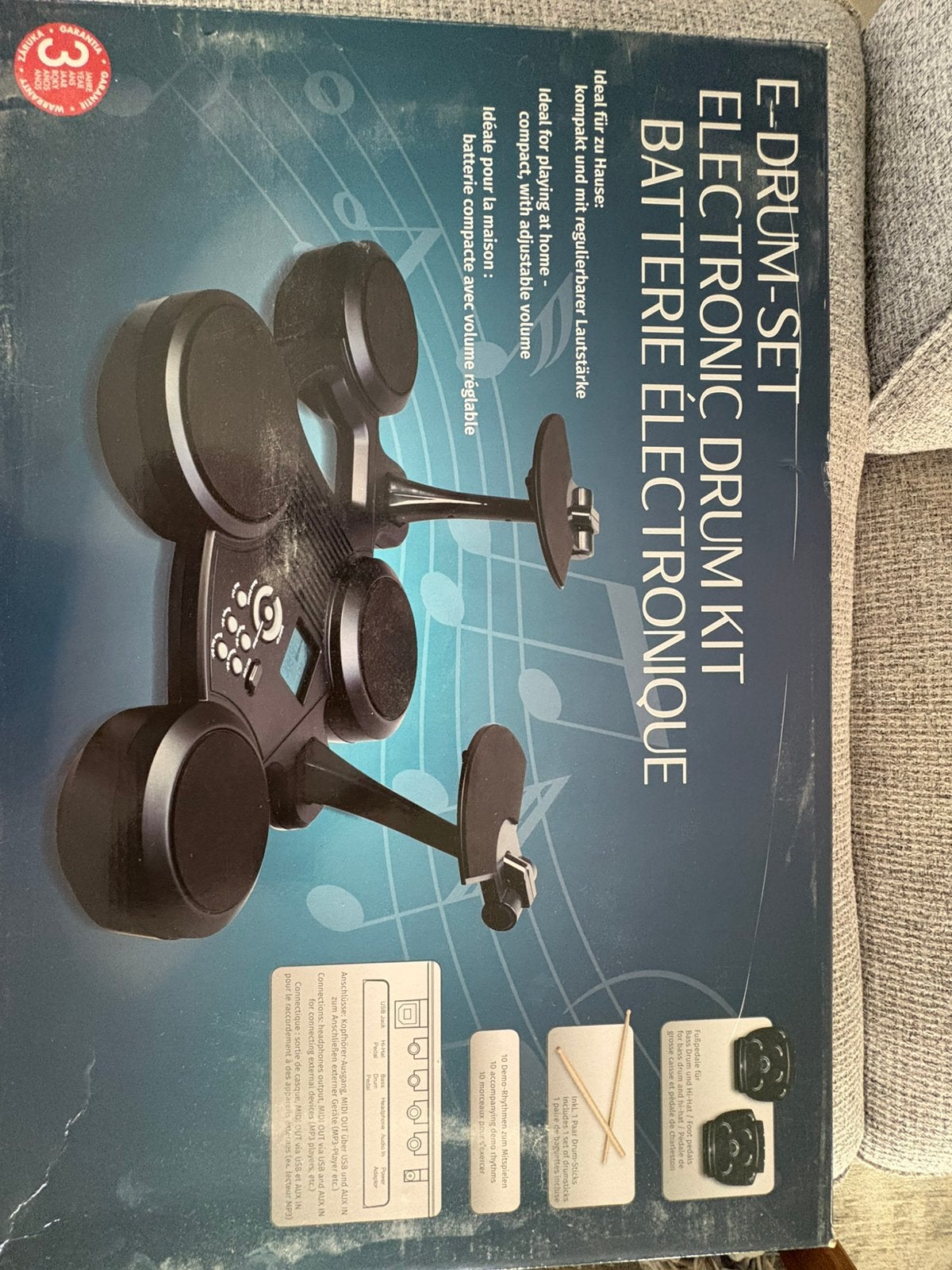 E-drum- set, Ophalen, Zo goed als nieuw