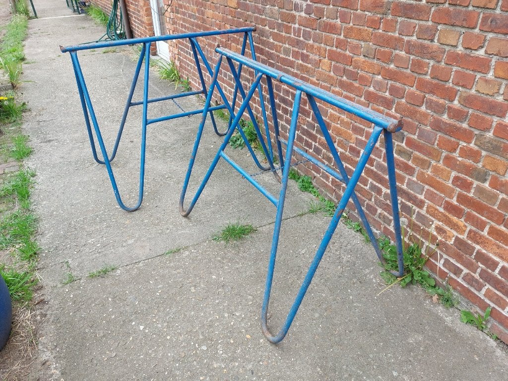 Schragen, Doe-het-zelf en Bouw, Steigers, Ophalen, Gebruikt, Overige typen, Minder dan 2 meter