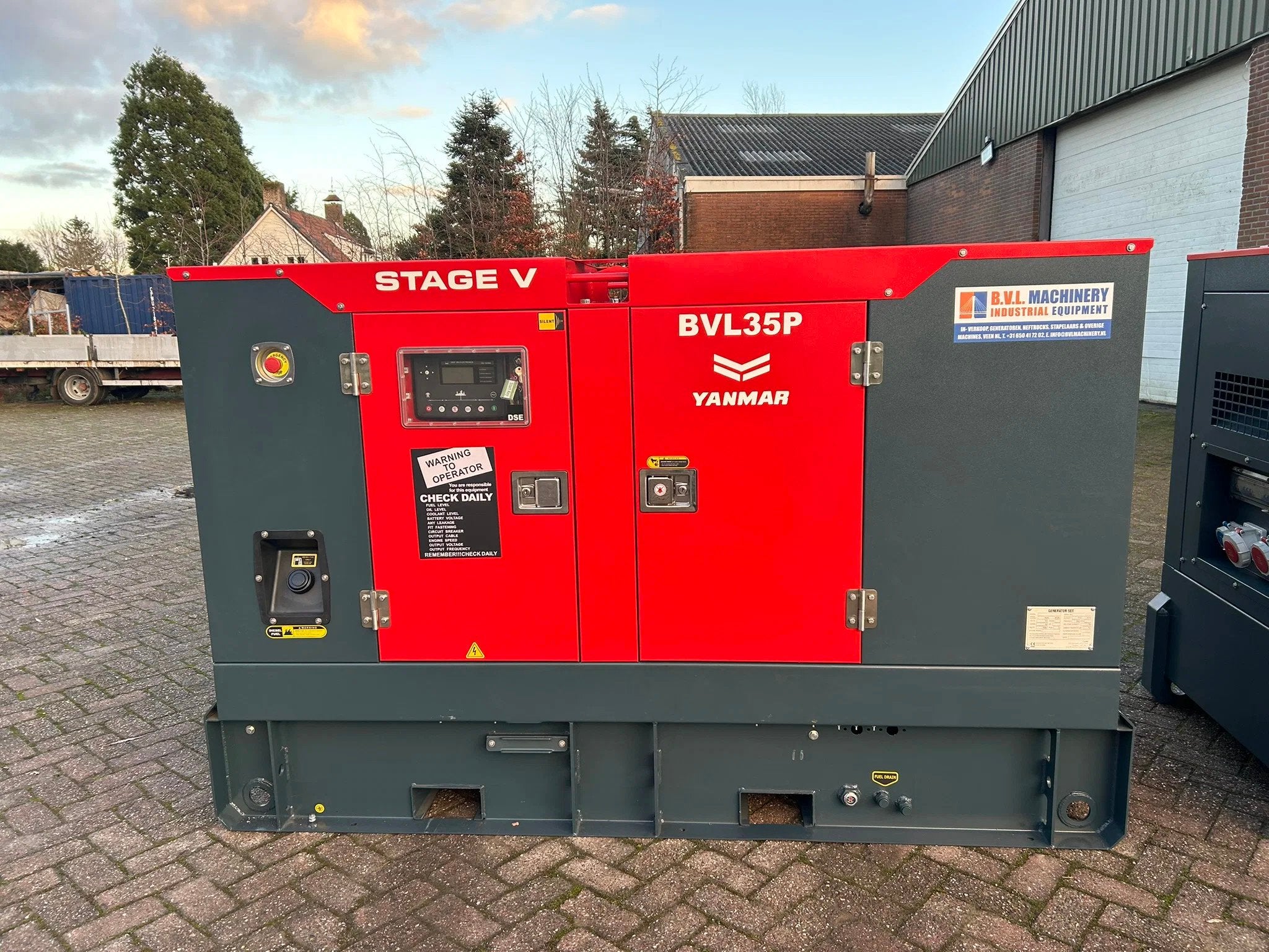 Yanmar 35 kVA stamford tier5/stageV aggregaat generatorset, Zakelijke goederen