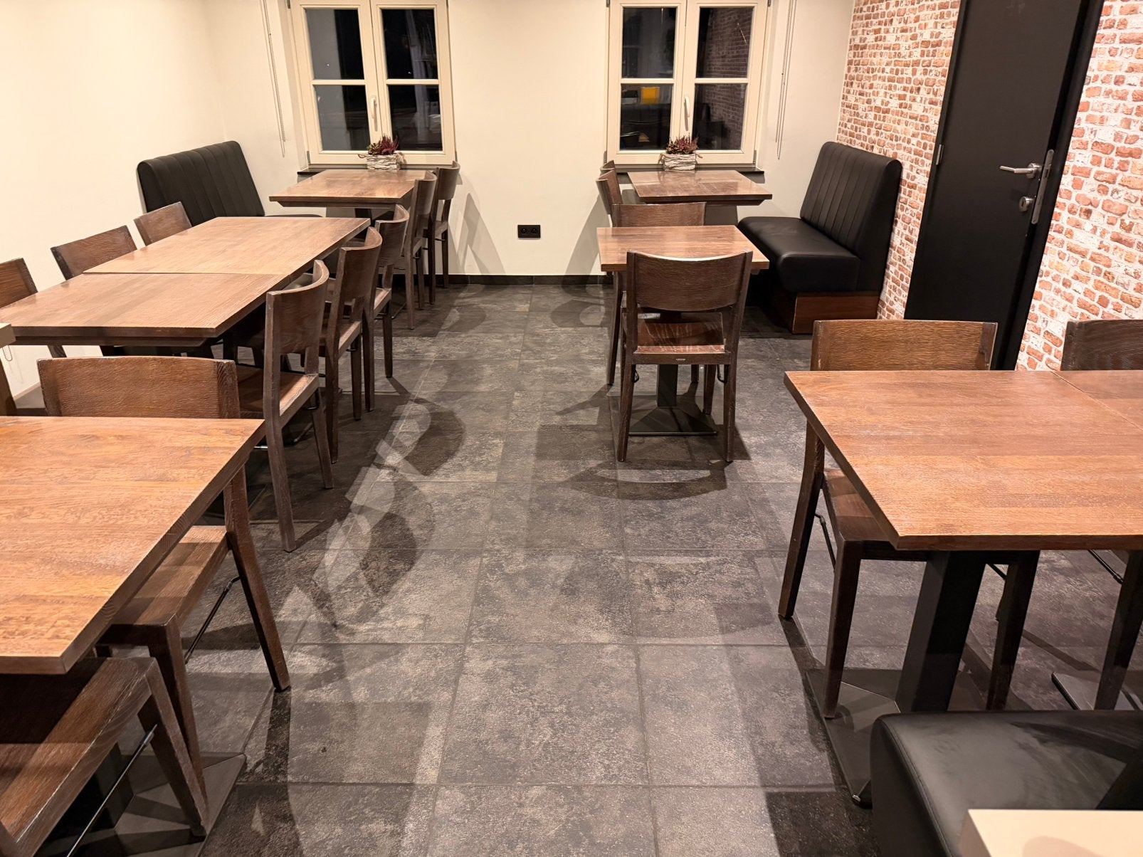 tafel en stoelen, Maison & Meubles, Tables | Tables à manger, Enlèvement, Utilisé