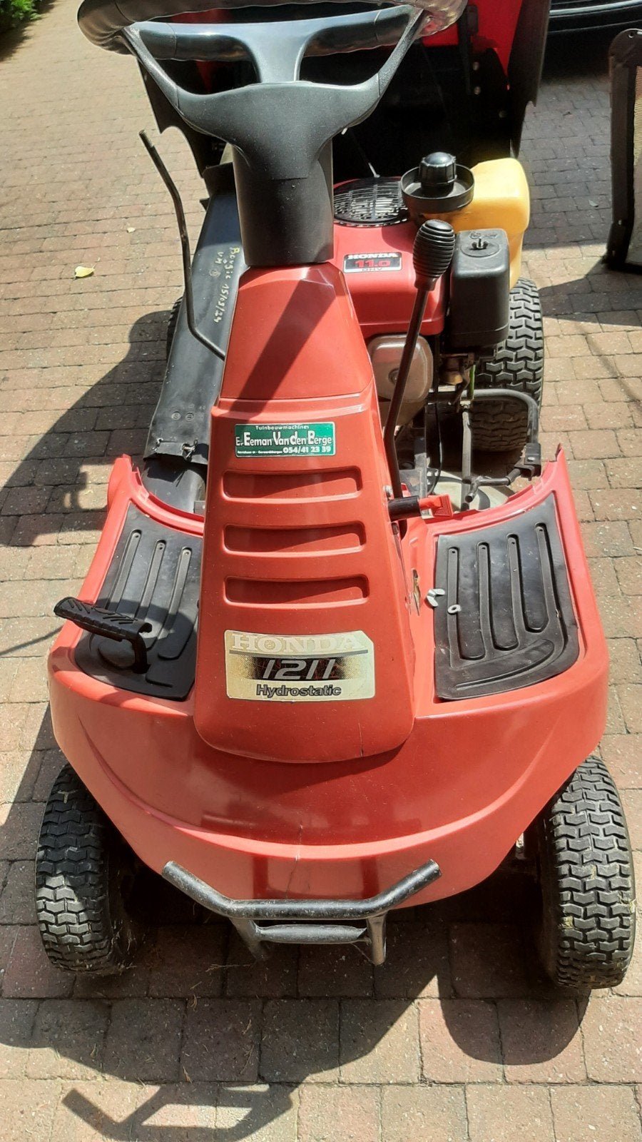 A vendre tracteur tondeuse honda, Jardin & Terrasse, Honda, Enlèvement ou Envoi, Comme neuf, Moins de 90 cm