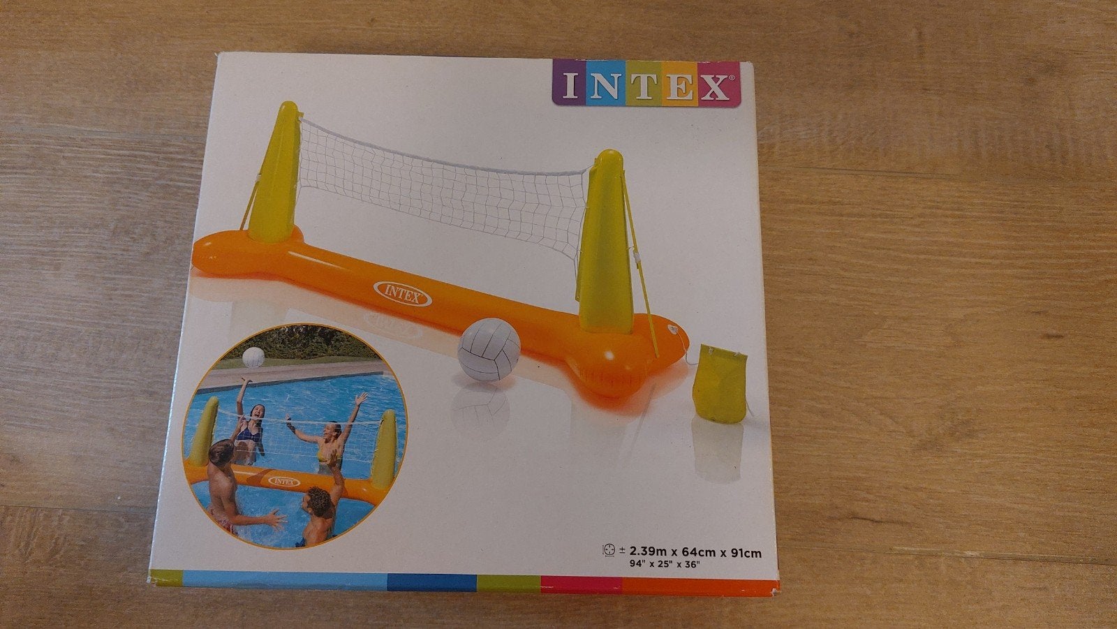 INTEX volleybalnet opblaasbaar, NIEUW in doos, Watersport en Boten, Ophalen