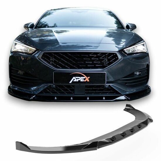 APEX Spoiler Splitter voor Seat Leon Mk1 [2020-2024] glans Z, Envoi