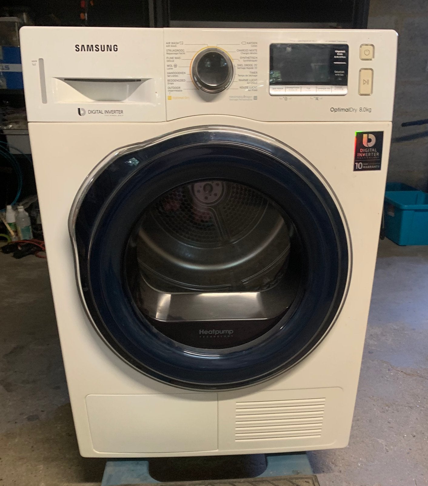 Sèche-linge Samsung Optimal Dry 8 kg, 6 à 8 kg, Enlèvement, Utilisé, Moins de 85 cm