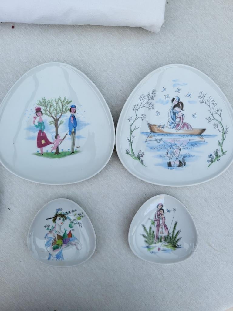 Coupelle et assiette Rosenthal, Ophalen