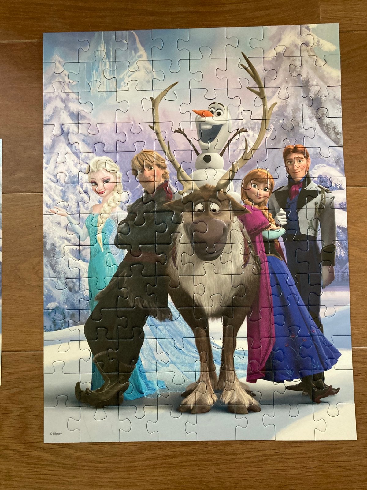 Puzel frozen, Hobby en Vrije tijd, Borduren en Borduurmachines, Ophalen, Zo goed als nieuw