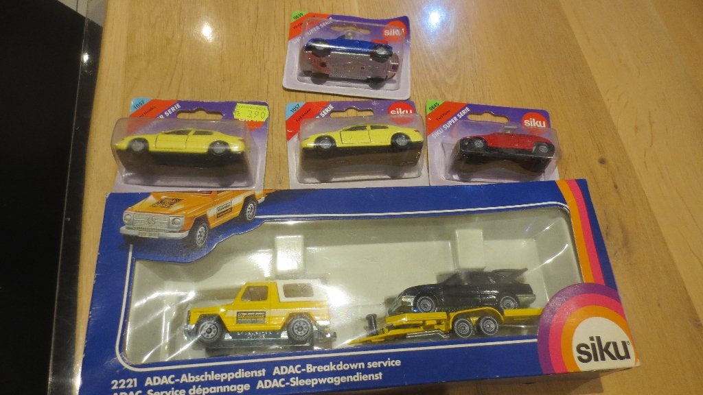5 modelautos van siku in de verpakking, Hobby en Vrije tijd, Ophalen of Verzenden, Nieuw, Auto, SIKU