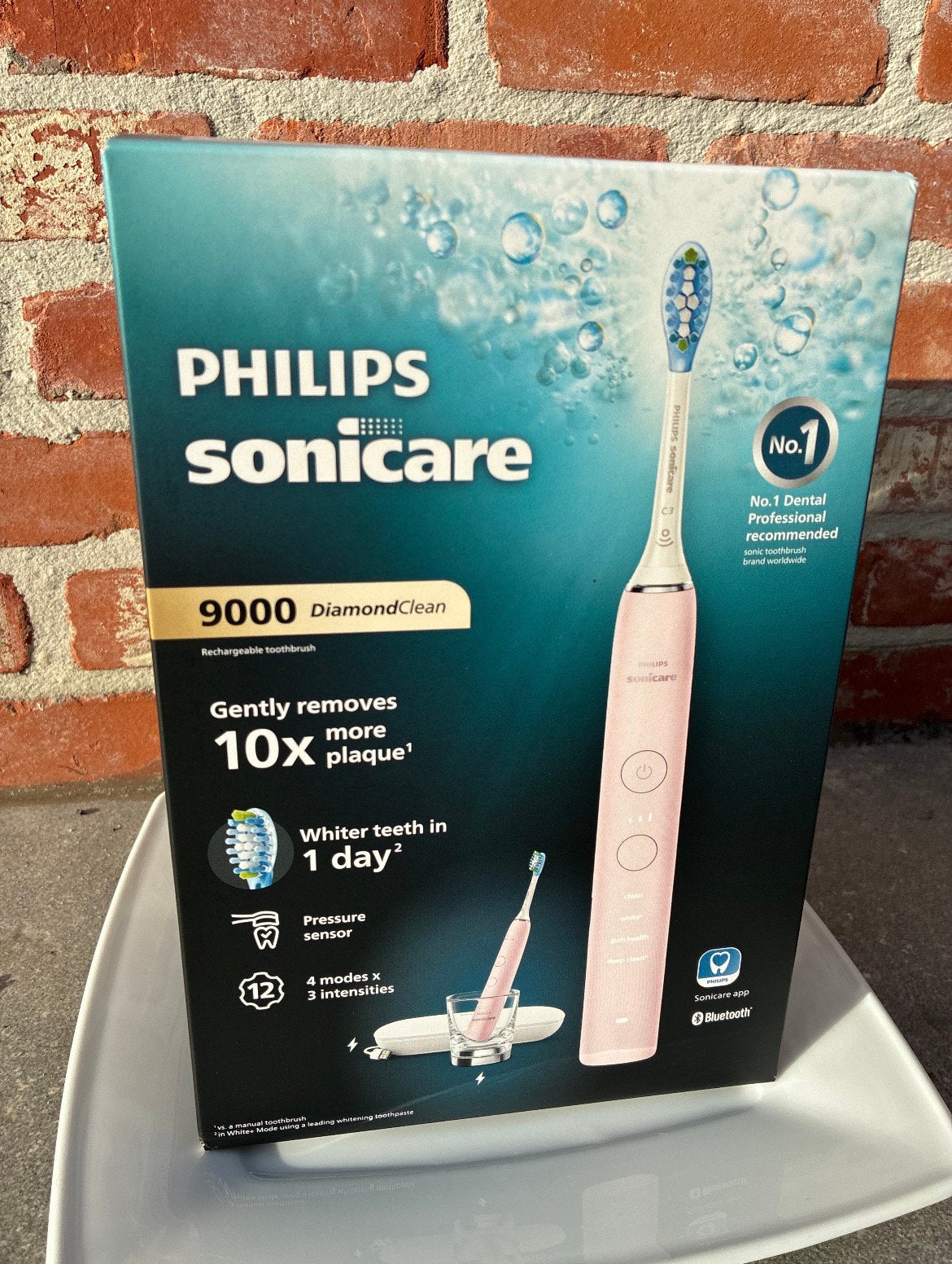Philips Sonicare 9000 DiamondClean Elektrische Tandenborstel, Bijoux, Sacs & Beauté, Enlèvement ou Envoi, Comme neuf, Brosse à dents