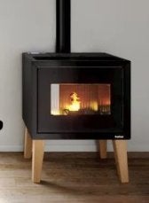 Poêle à pellets 9,3 Kw, Maison & Meubles, Poêles, Autres carburants, Comme neuf, Enlèvement, Poêle à granulés