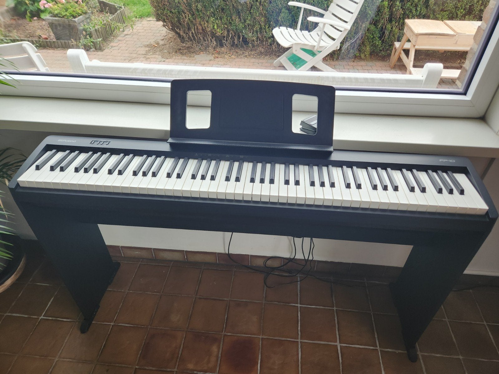 Roland fp-10 premium bundel., Musique & Instruments, Comme neuf, Digital, Enlèvement, Piano