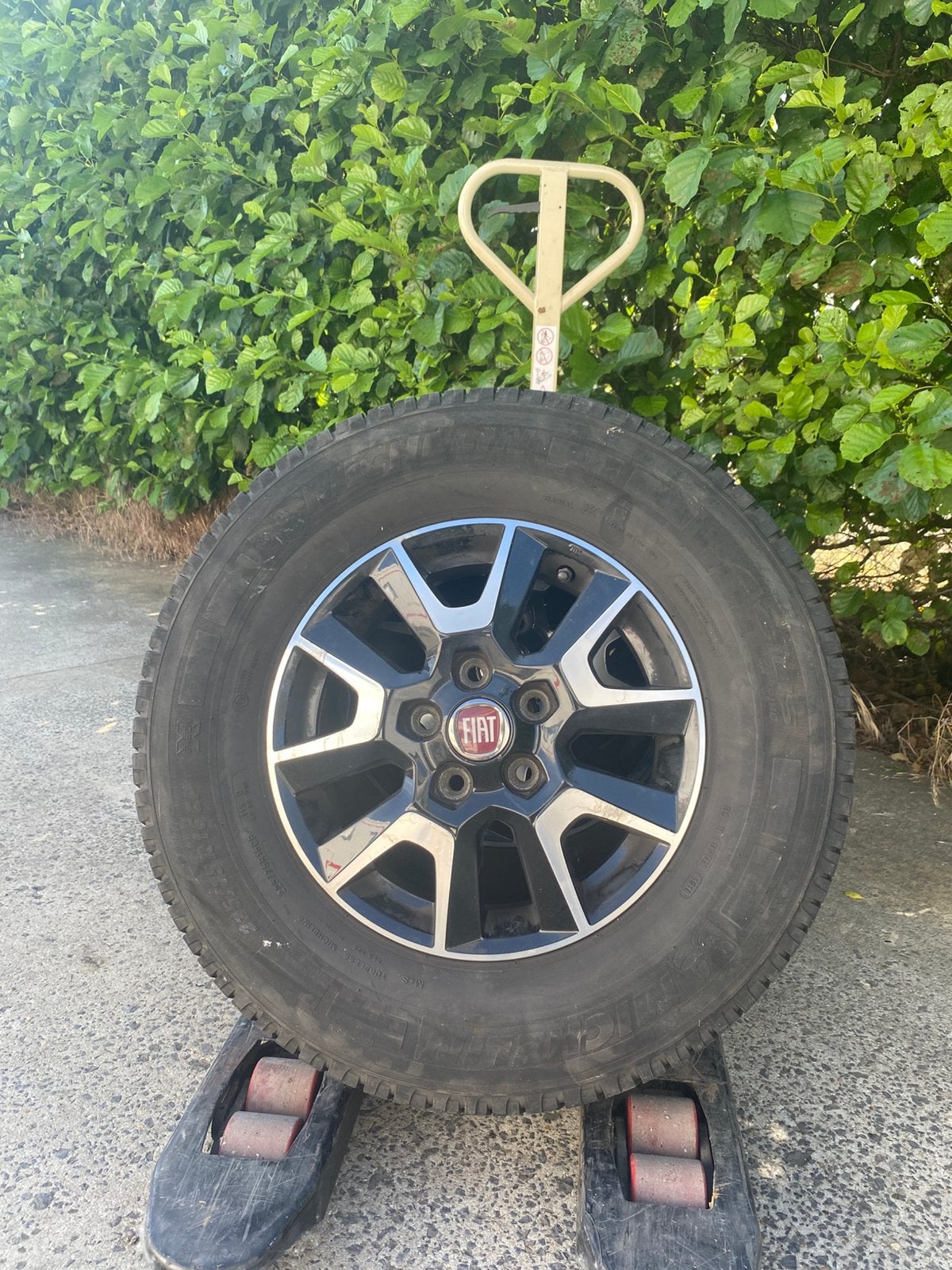 Jantes en aluminium Fiat Ducato 16 « + pneus, Enlèvement, Utilisé