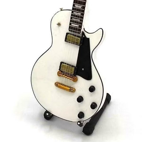 Miniatuur replica Gibson Les Paul gitaar Thommy Thayer KISS, Ophalen of Verzenden, Nieuw