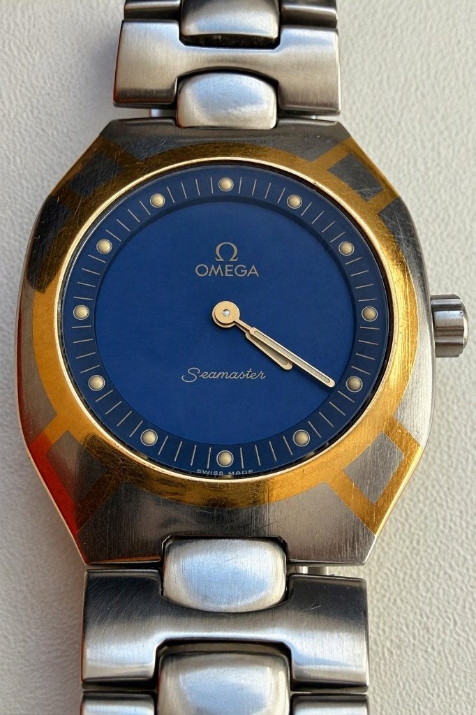 Montre Omega Seamaster Polaris or & acier, Bijoux, Sacs & Beauté, Montre-bracelet, Or, Omega, Avec bracelet