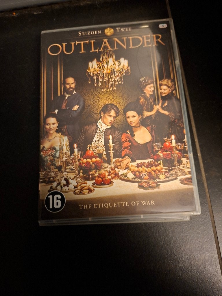 dvd - outlander - seizoen 2 - 5 disc - doos 3, Vanaf 16 jaar, Zo goed als nieuw, Seizoen 2, Actie en Avontuur