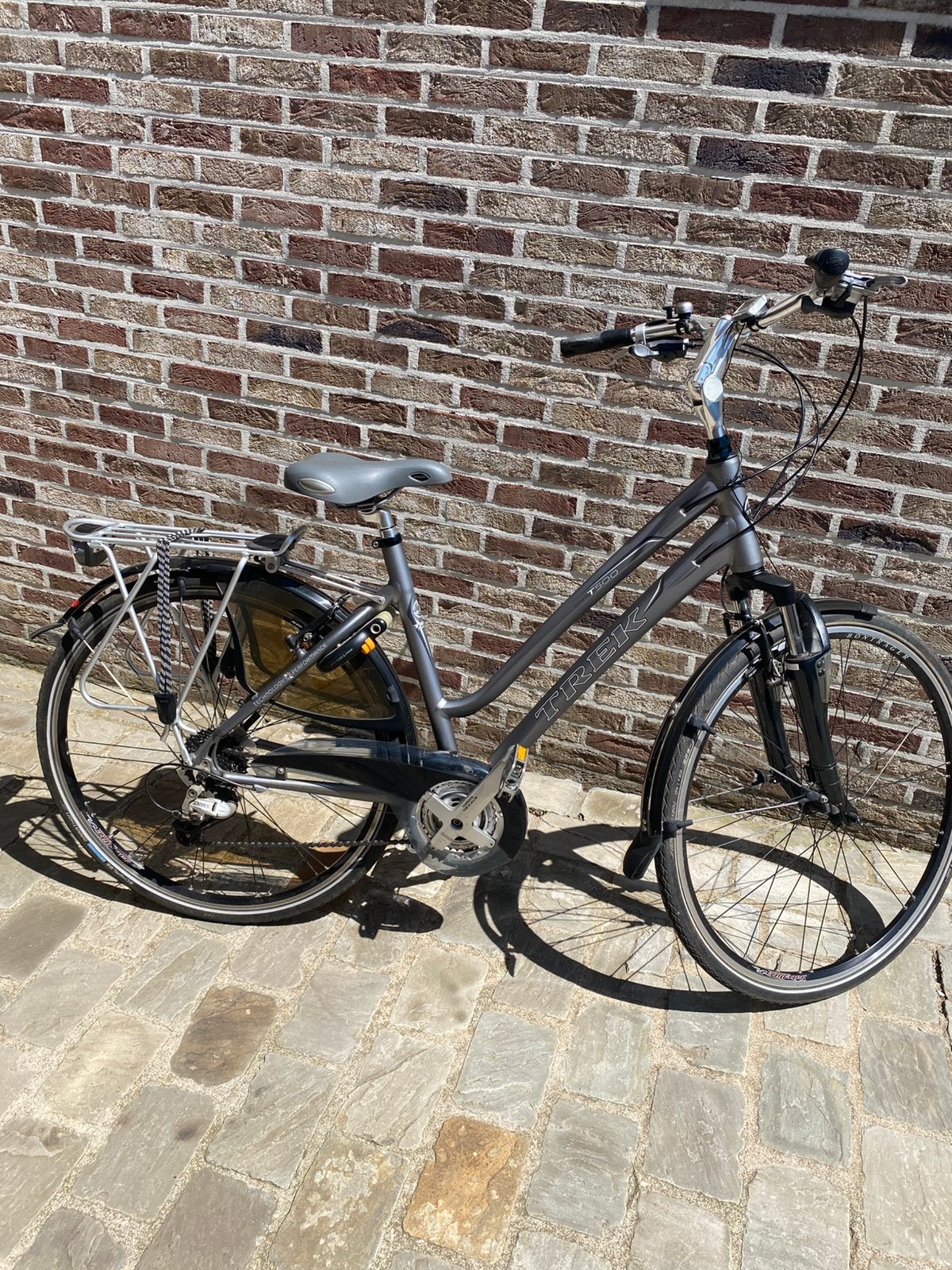Dames fiets trek 24 versnellingen, Fietsen en Brommers, Ophalen, Gebruikt