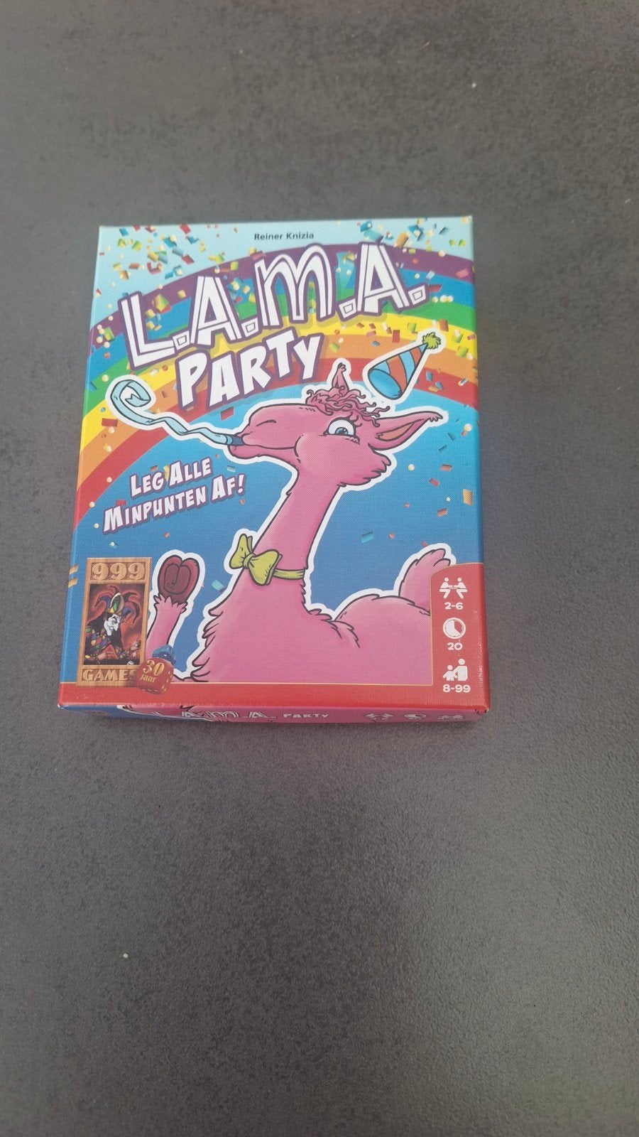 l.a.m.a. party spel, Ophalen, Nieuw, Reisspel, Vijf spelers of meer