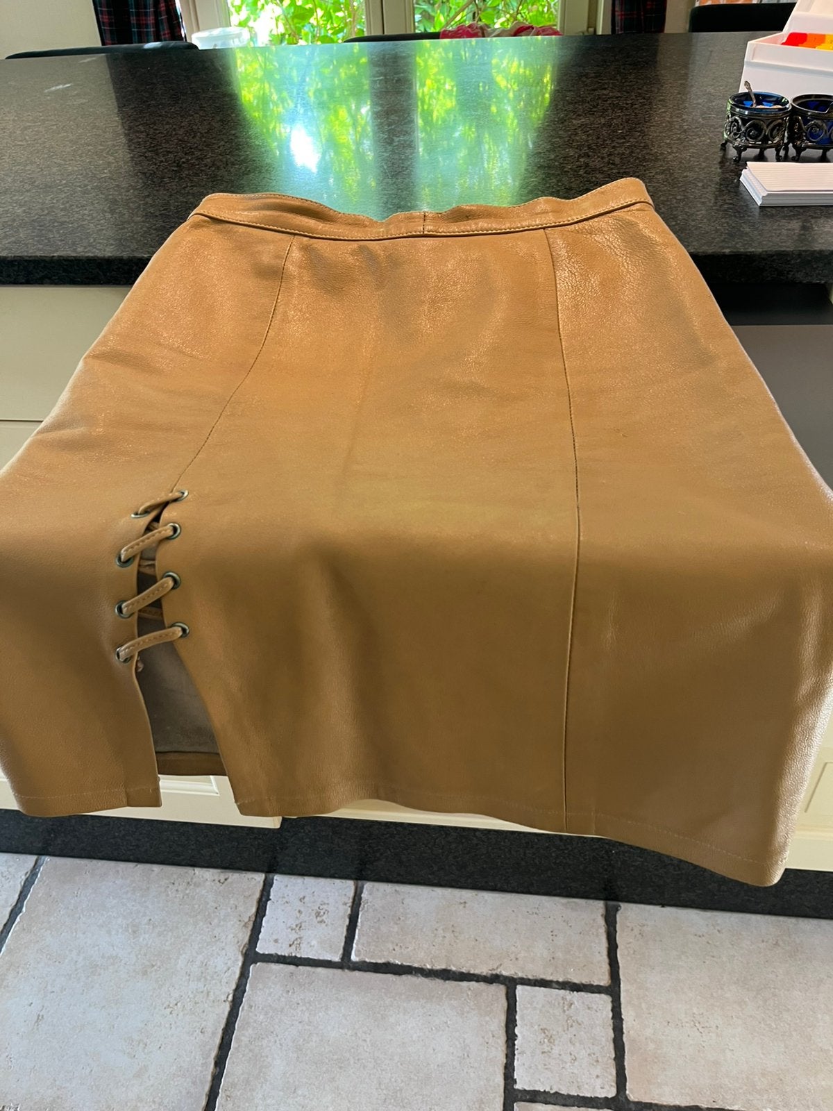 Jupe femme - rokje voor vrouwen, Enlèvement ou Envoi, Porté, Taille 42/44 (L), Beige