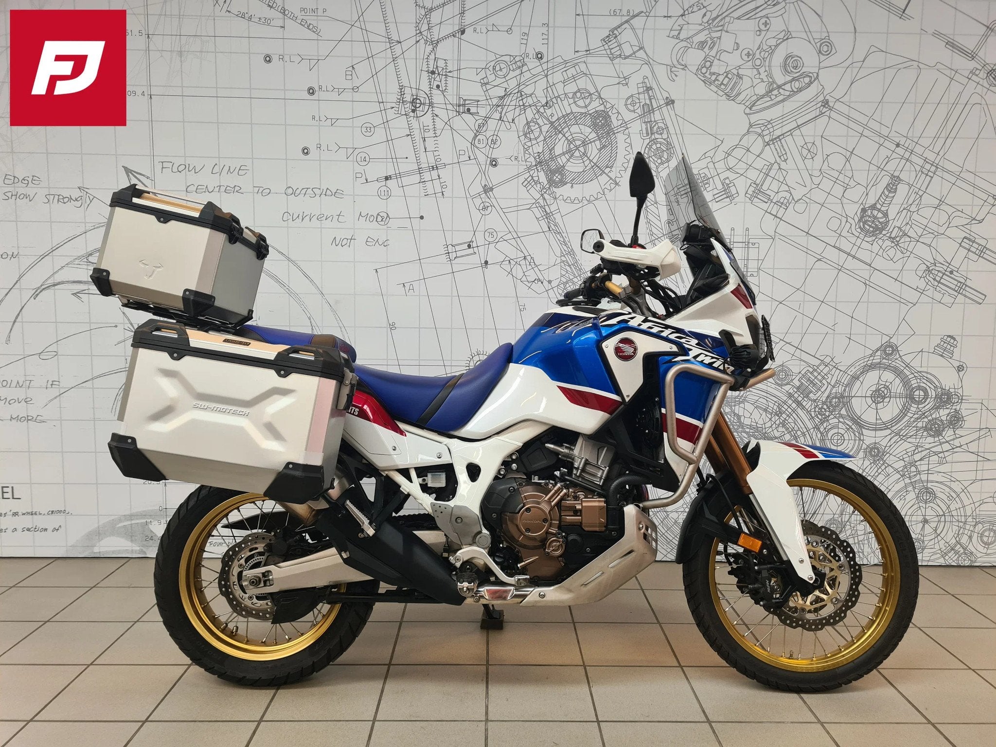 Honda Honda CRF 1000 Africa Twin Adventure Sport Dct, Motos, Entreprise, Plus de 35 kW, Autre, 1000 cm³