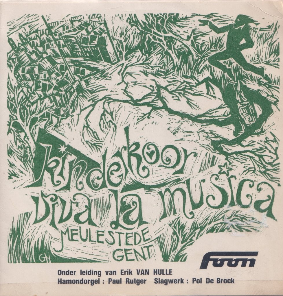 Kinderkoor Via La Musica – Hoe rij die boere / Meulestee + 4, Gebruikt, 7 inch, Ophalen of Verzenden, EP