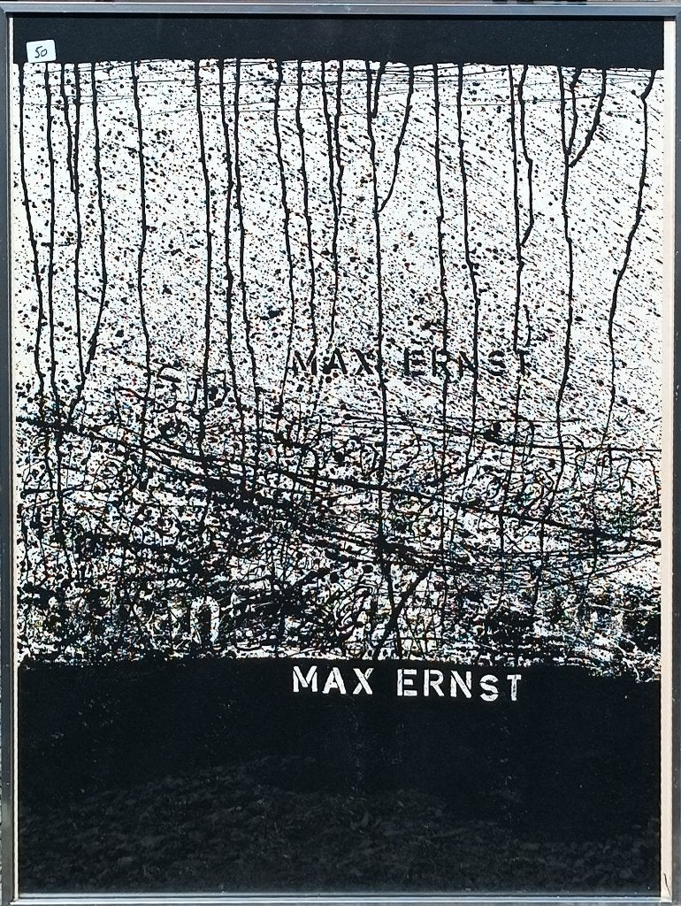 Luc Hoenraet (1941-2023): Max Ernst a/p (64 x 70 cm), Gesigneerd, Ophalen of Verzenden, Zeefdruk