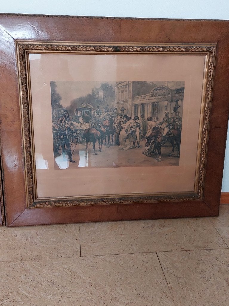 Oude kaders, Ophalen