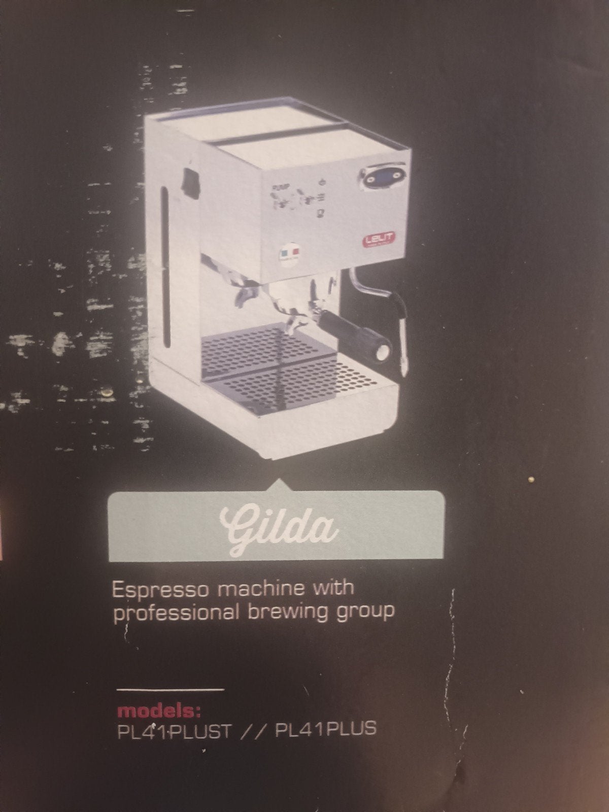 Machine à café expresso barista lelit gilda