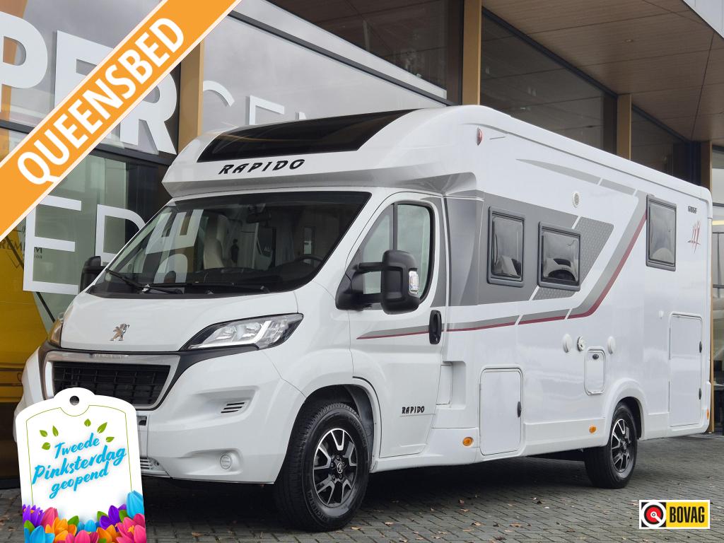 Rapido F 686 2024 NIEUWSTAAT, Caravans en Kamperen, Mobilhomes, Bedrijf, tot en met 4, Half-integraal, Rapido, 7 tot 8 meter, Diesel