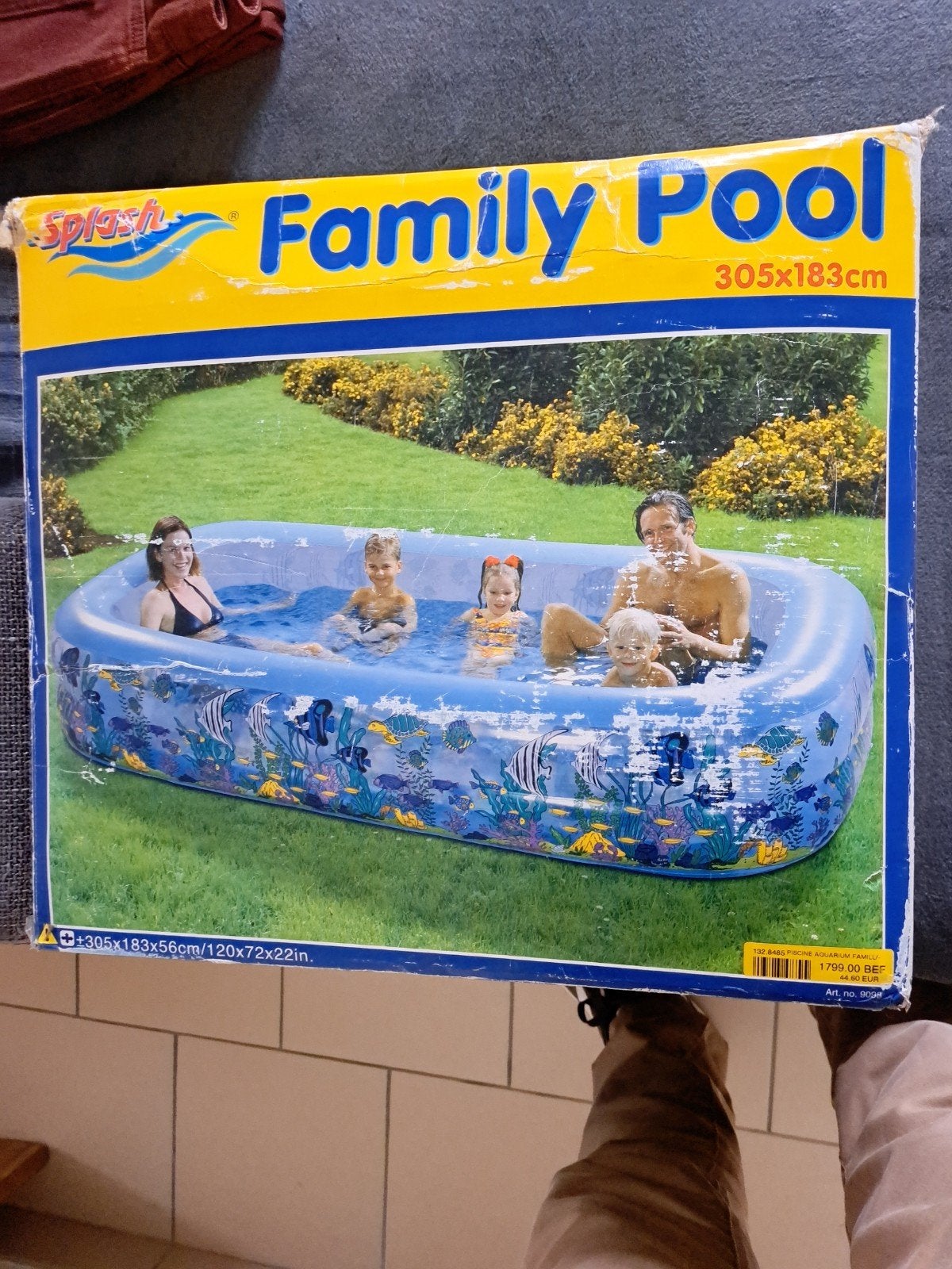 piscine familiale, Jardin & Terrasse, 200 à 400 cm, Piscine gonflable, Moins de 200 cm, Enlèvement