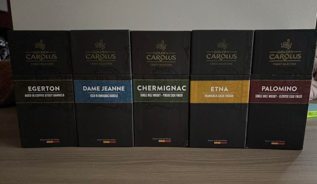 Gouden carolus whisky 5st, Verzamelen, Ophalen, Nieuw