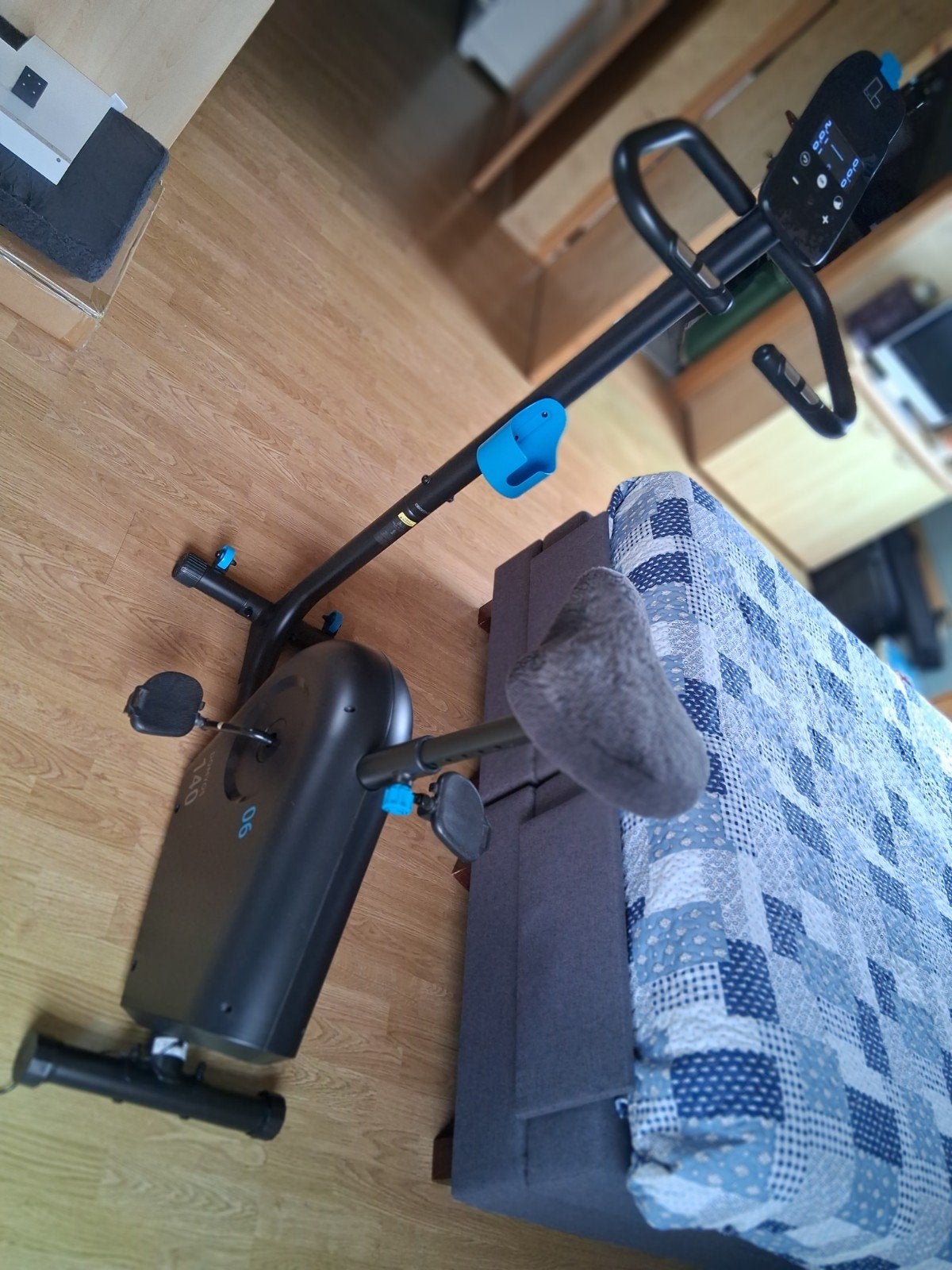 Hometrainer in goede staat. GERESERVEERD!!, Sports & Fitness, Appareils de fitness, Enlèvement, Vélo d'appartement