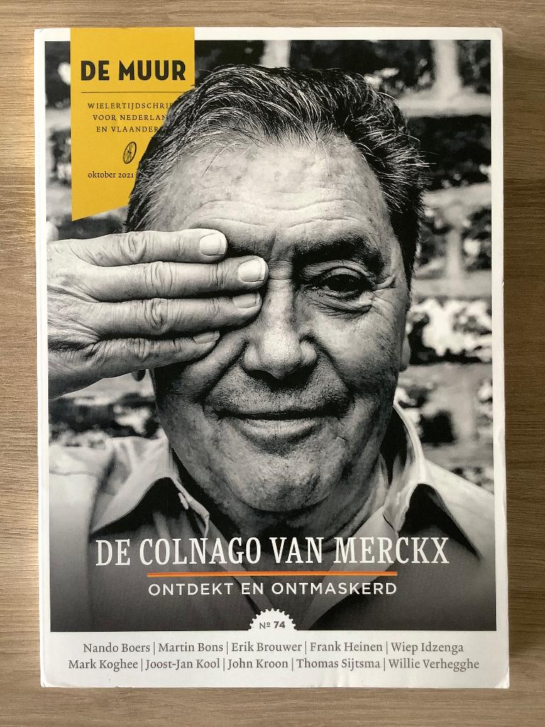 Magazine Wielrennen ‘ De Muur ‘ oktober 2021 - nummer 74, Ophalen of Verzenden, Zo goed als nieuw, Diverse auteurs, Lopen en Fietsen