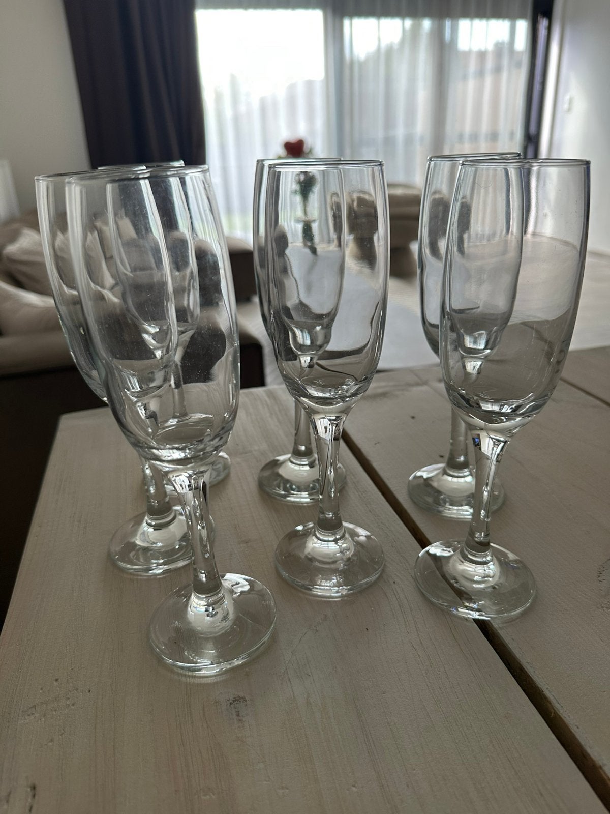Ensemble complet de 11 verres, Enlèvement ou Envoi, Comme neuf