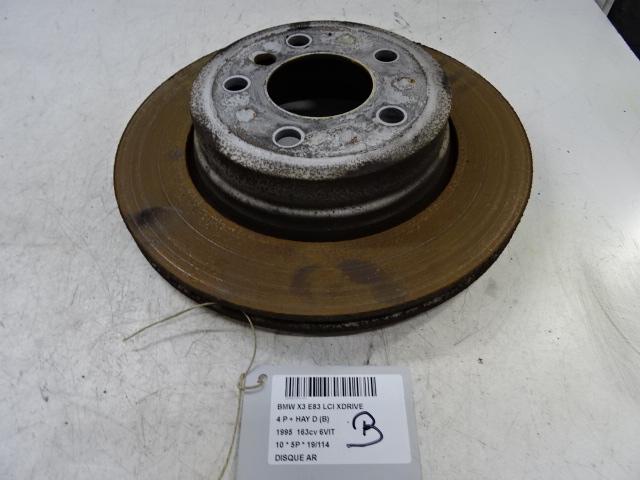 FREIN DISQUE ARRIÈRE BMW X3 (E83) (09-2003/08-2011), Utilisé, BMW