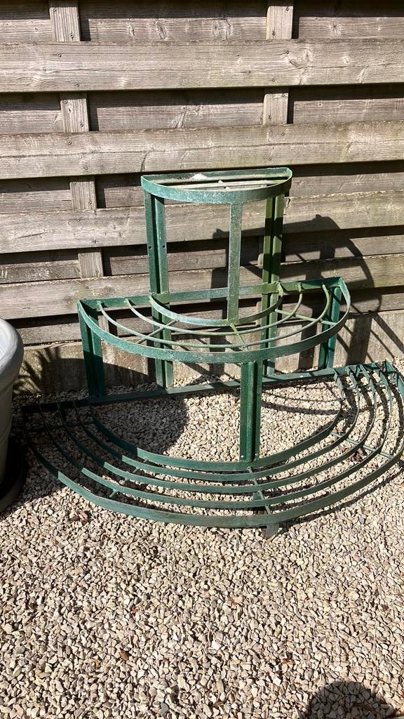 Ijzer tuinrek, Tuin en Terras, Ophalen, Gebruikt, 100 cm of meer, Balkon