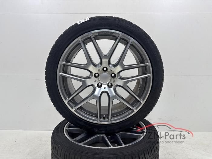 Mercedes-Benz GLE 63s AMG Velgenset+ Banden Continental 21 I, Auto-onderdelen, Banden en Velgen, Band(en), Overig, Nieuw, Ophalen of Verzenden