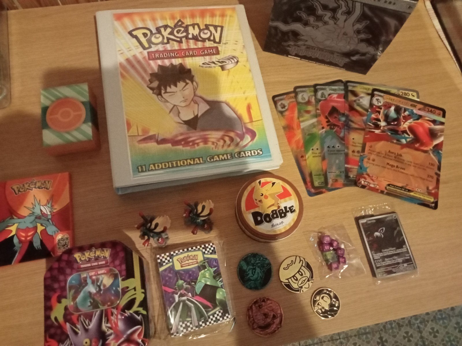 Pokémon kaarten, Ophalen of Verzenden, Zo goed als nieuw, Meerdere kaarten, Foil
