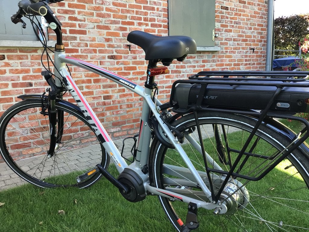 e bike, Fietsen en Brommers, Fietsen | Heren | Herenfietsen, Gebruikt, Velgrem, Versnellingen, 49 tot 53 cm