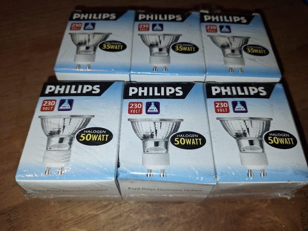 Philips halogène 6 neuf, Maison & Meubles, Neuf, Verre, Enlèvement, Philips