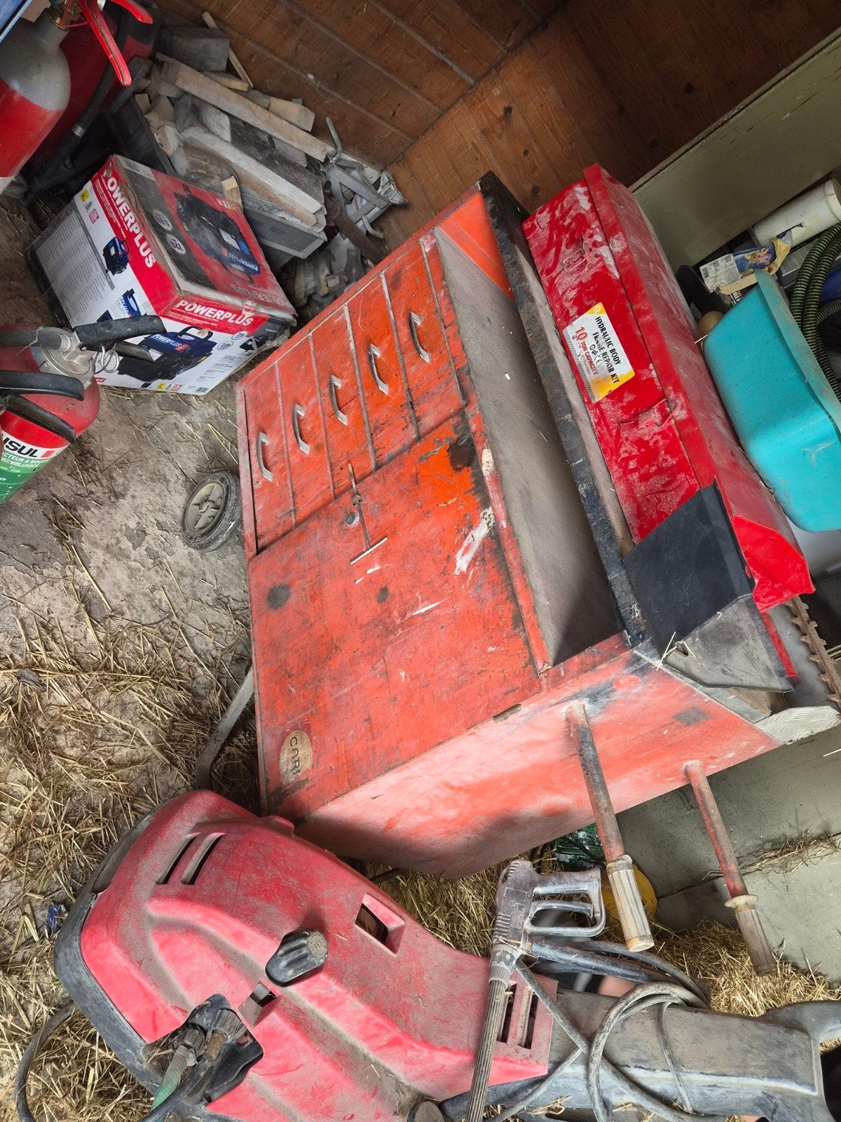 werk kar, Doe-het-zelf en Bouw, Ophalen, Gebruikt
