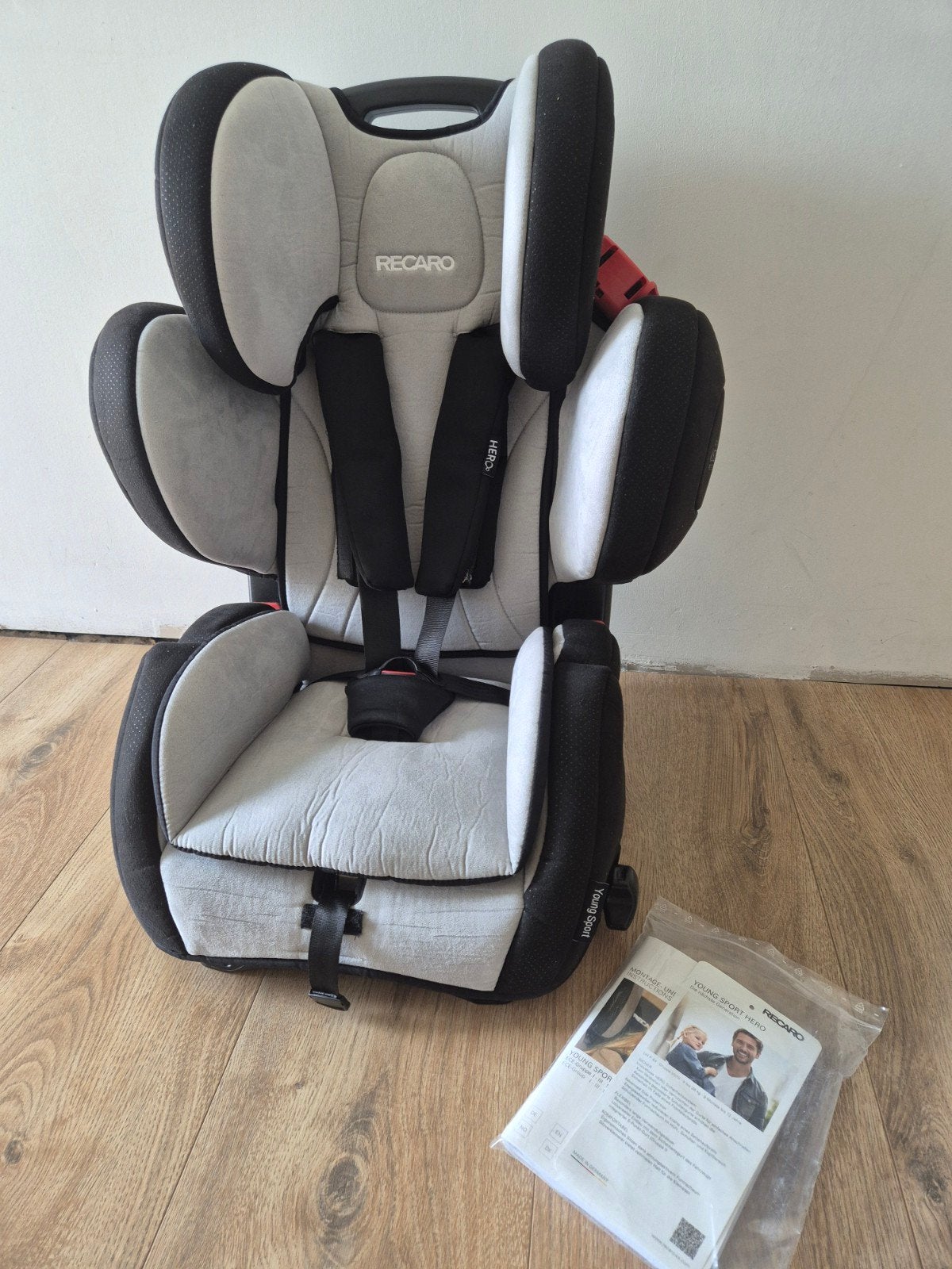 RECARO Young Sport Hero autostoel. groep 1/2/3, Overige merken, Verstelbare rugleuning, Ophalen of Verzenden, 9 t/m 36 kg