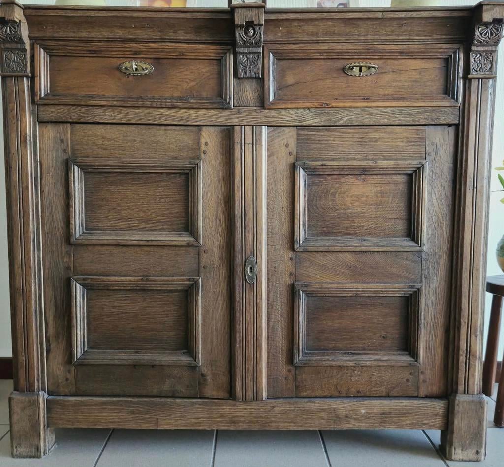 Armoire ancienne en chêne, Enlèvement