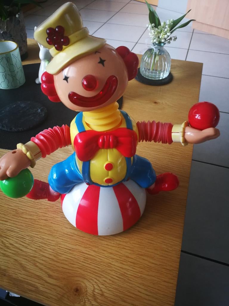 clown bump'n Go clown uit 1987 26 cm, Antiek en Kunst, Ophalen
