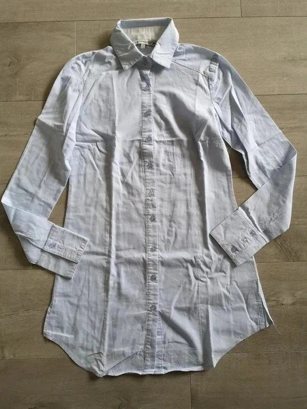 C&a hemdjurk, Blauw, Ophalen of Verzenden, Zo goed als nieuw, Maat 36 (S)